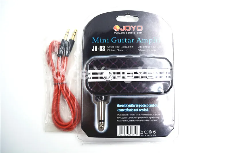 Карманный мини усилитель для гитары JOYO JA 03 6 эффектов