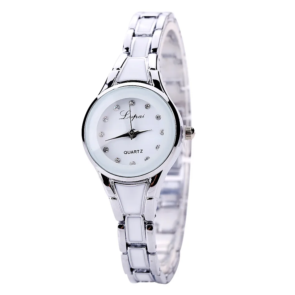 Женские часы от ведущего бренда роскошные Vente chaude De Mode Luxe Femmes Montres браслет Montre