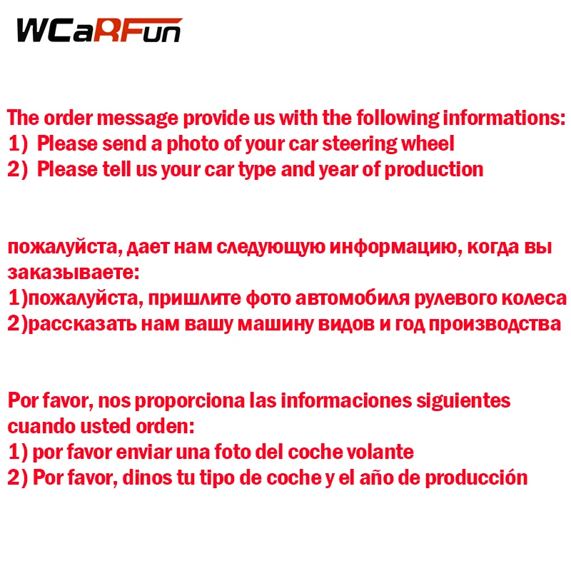 WCaRFun самодельный черный чехол из искусственной кожи для автомобильного рулевого