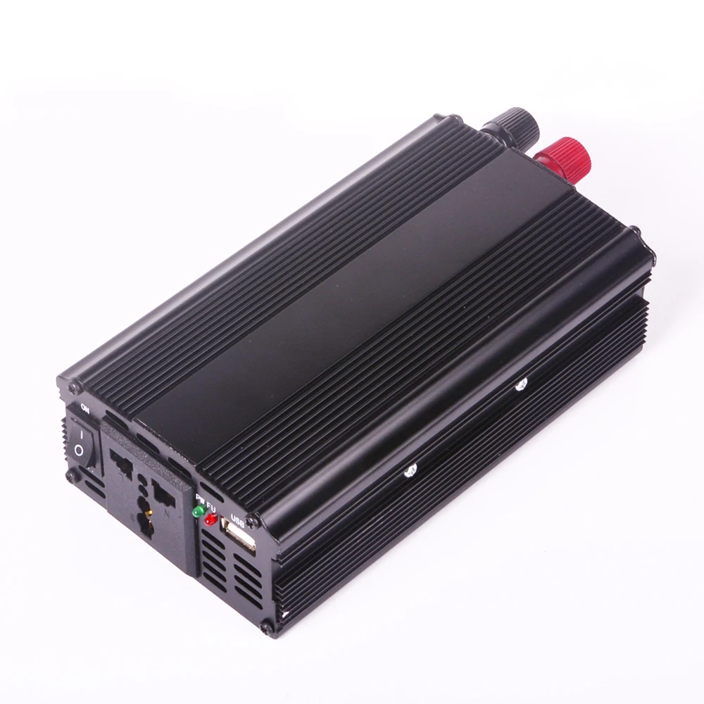 Wholesale New Black 1000W Car Vehicle USB DC 24V to AC 220V Power Inverter Adapter Converter |