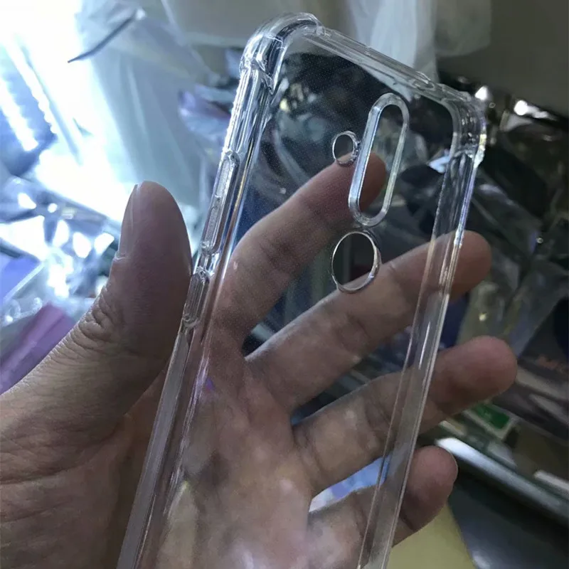 Anti-knock Clear TPU Case For Nokia 4.2 / X71 shockproof Silicone Transparent Soft Back Cover |