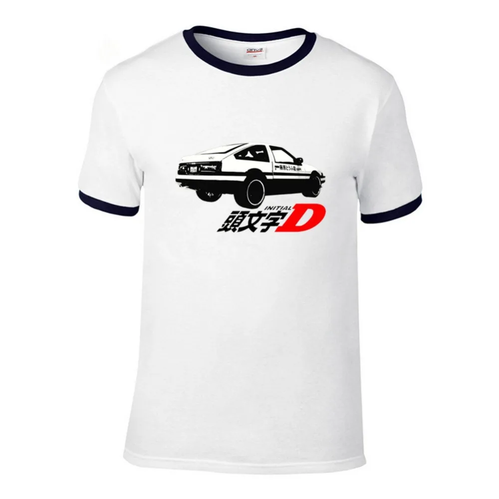 Футболки с коротким рукавом Initial D Homme 100% хлопок индивидуальные хлопковые