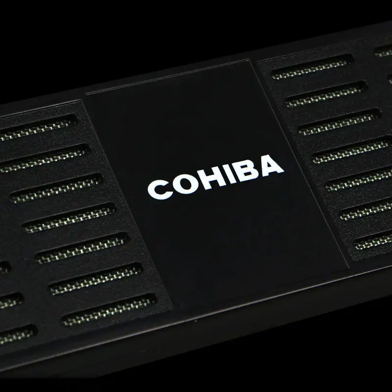 Cohiba Черный увлажнитель воздуха для хьюмидор и табачной трубы шкафа ледяной Кубер