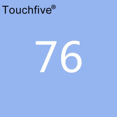 75 1 шт. TouchFive опционально 168 цветов эскизные маркеры на спиртовой основе маркеры цветной маркер набор художественные принадлежности ручка для школы - Цвет: 75