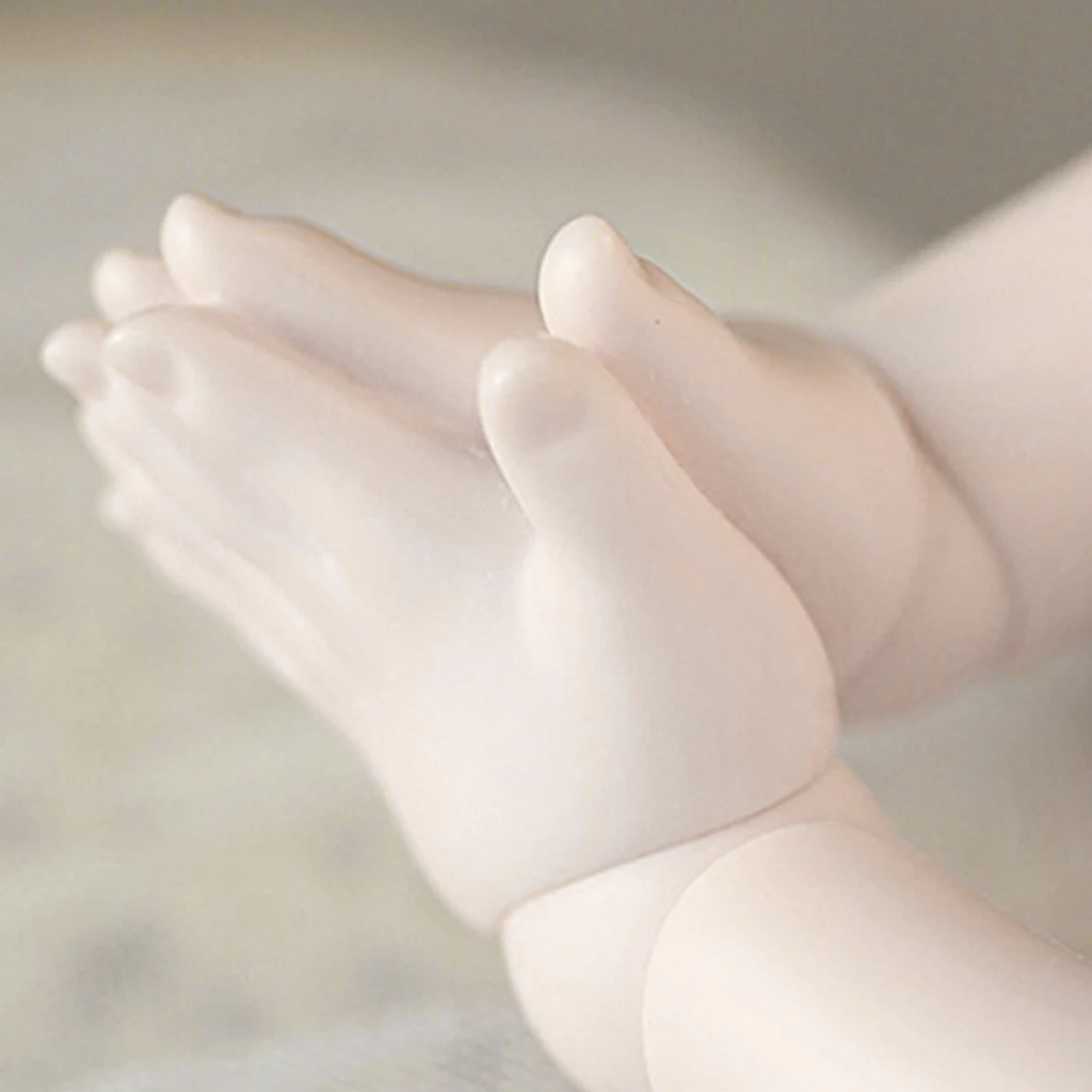 

1/4 BJD SD Гигантская детская кукла, руки из смолы, толстые руки, тип для DOD Mini Dollfie, детали тела, сделай сам, изготовленный на заказ белый тон кожи