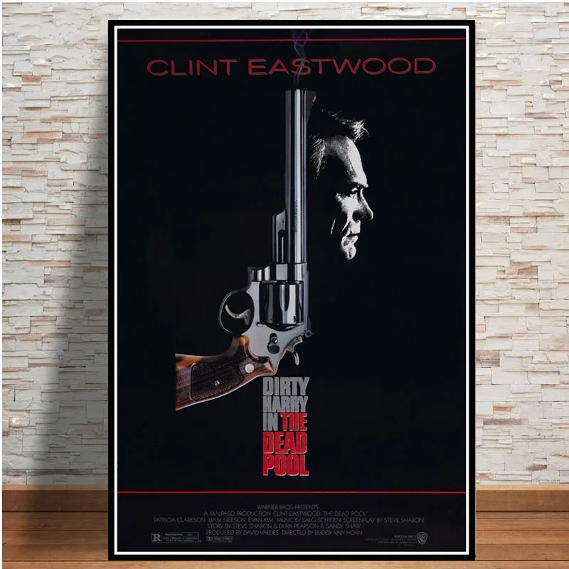 0003 Clint Eastwood A Fistful of Dolls классические сериалы ковбойский фильм художественный постер картина домашний декор, плакаты и принты - Цвет: 0003
