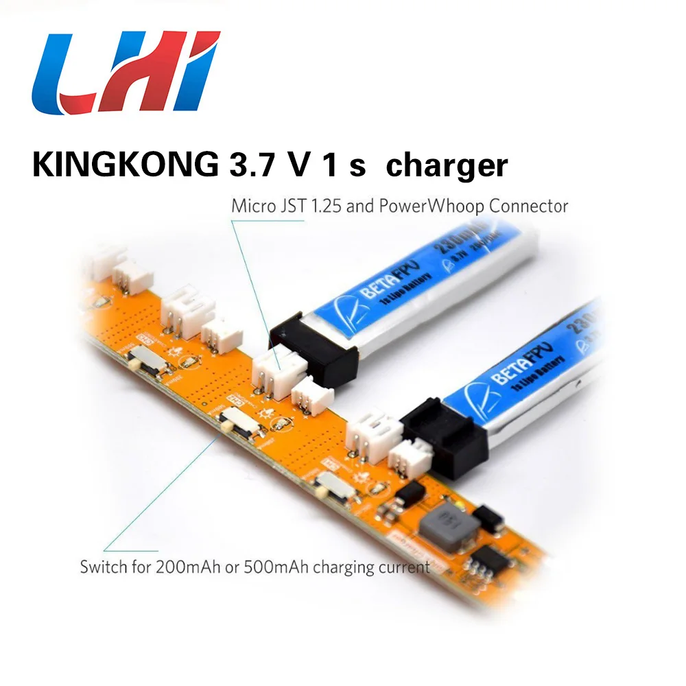 1S Lipo зарядное устройство с JST PH 2 0 и Micro 1 25 для Blade Inductrix Tiny Whoop mCX mCPX|Детали