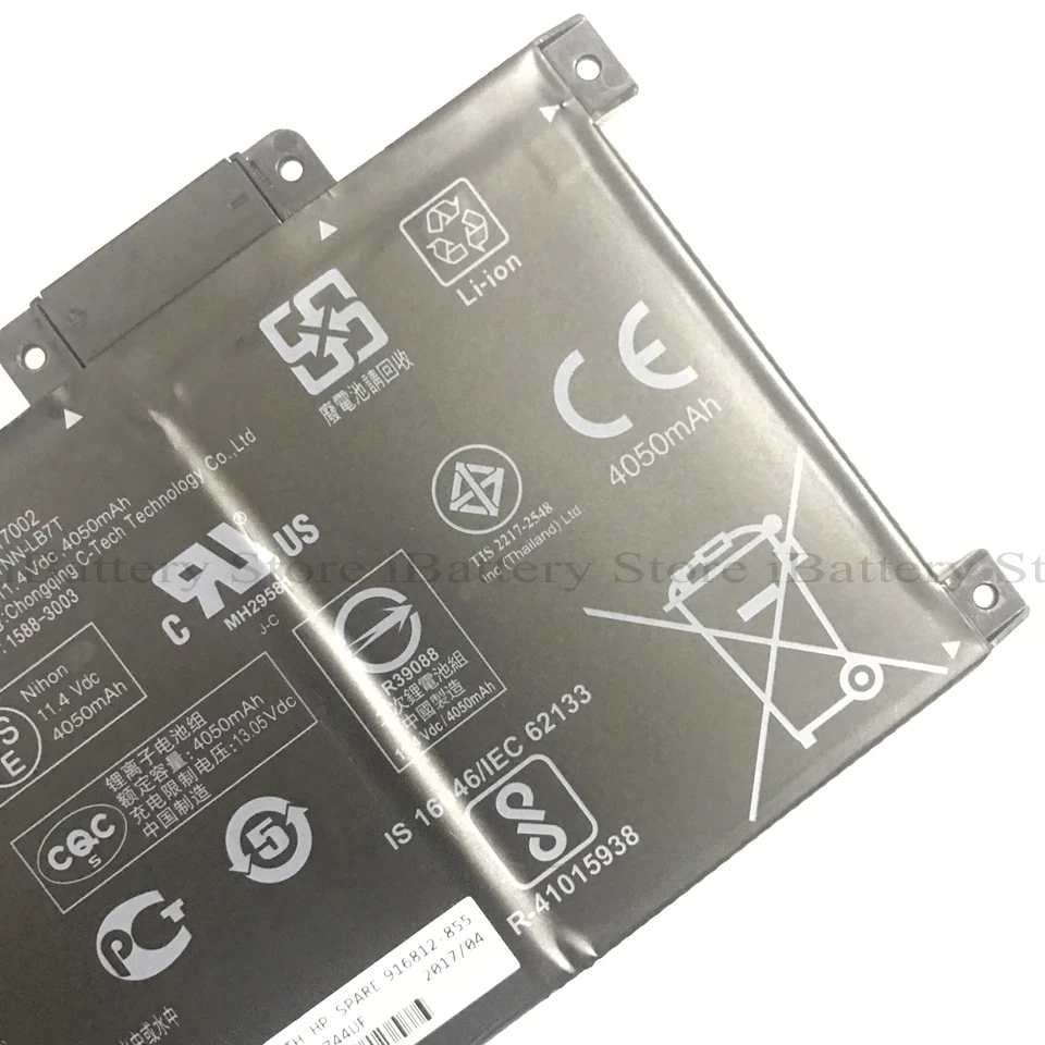 Оригинальный аккумулятор WA03XL для Hp Pavilion x360 серия 15 br077nr 916812 1 5 10 |Аккумуляторы