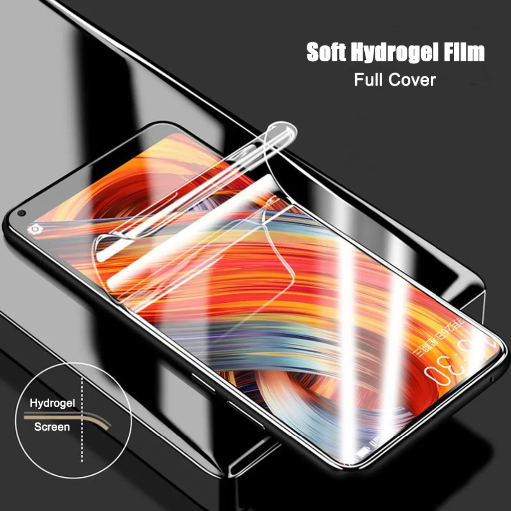 3D нано Гидрогелевая пленка tpu (термополиуретановая пленка) для Xiaomi Mix 3 Защитная с