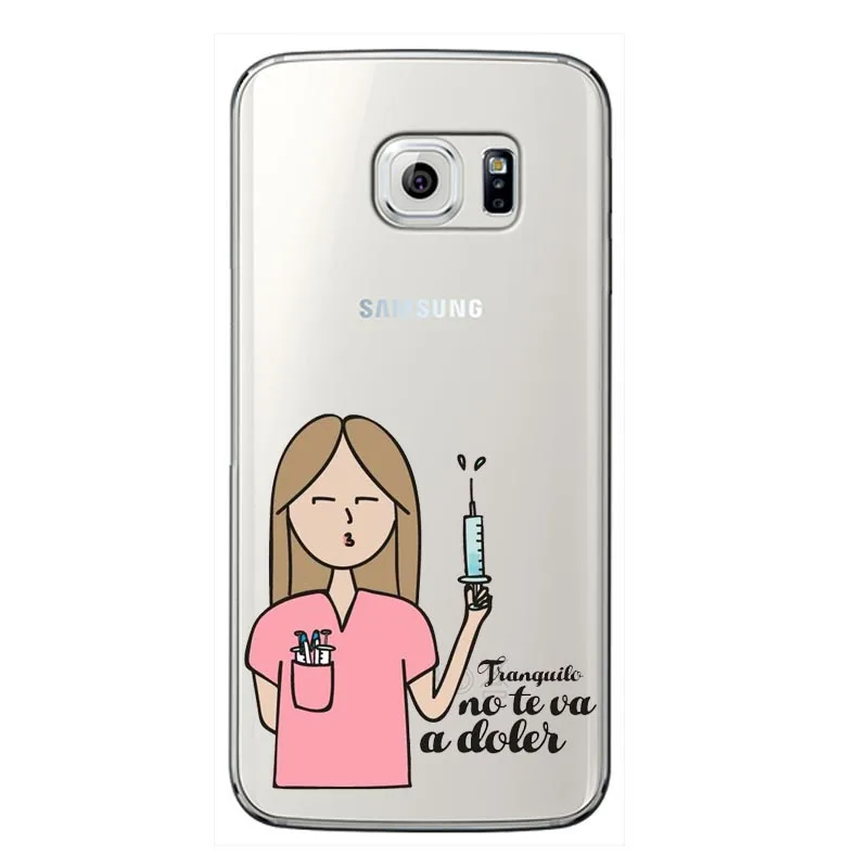Силиконовый чехол для телефона Samsung Galaxy S6 S7 Edge S8 S9 Plus note 8 9|Сумки телефона| |