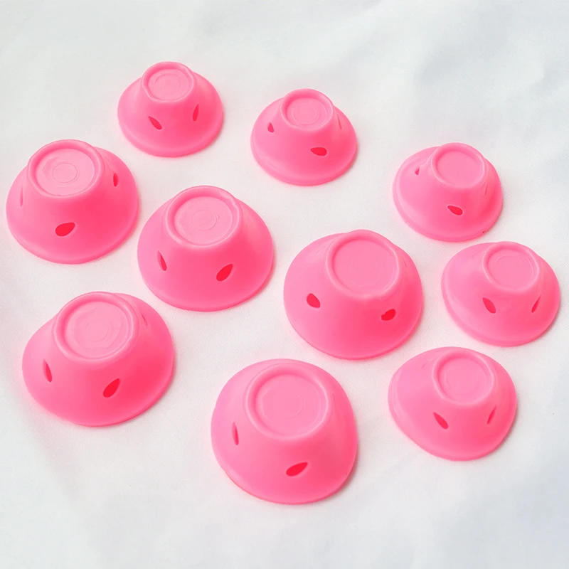 10/20/30pcs/set Magic Hair Care Rollers for Curler Sleeping No Heat Soft Rubber Silicone Hair Curler Twist Hair Styling DIY Tool