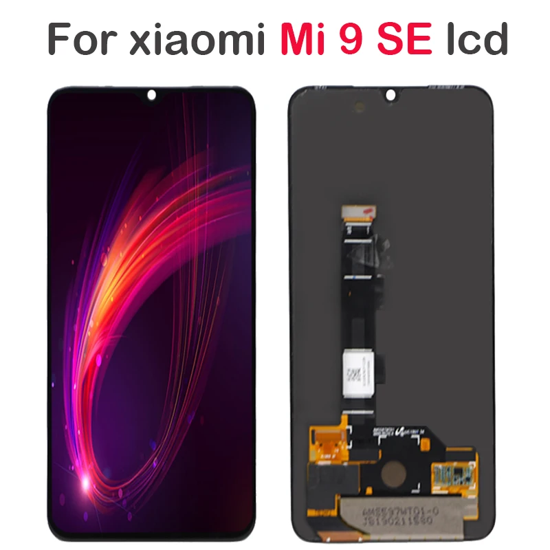 Протестированный дисплей для Xiaomi Mi 9 SE ЖК с сенсорной панелью замены сенсорного