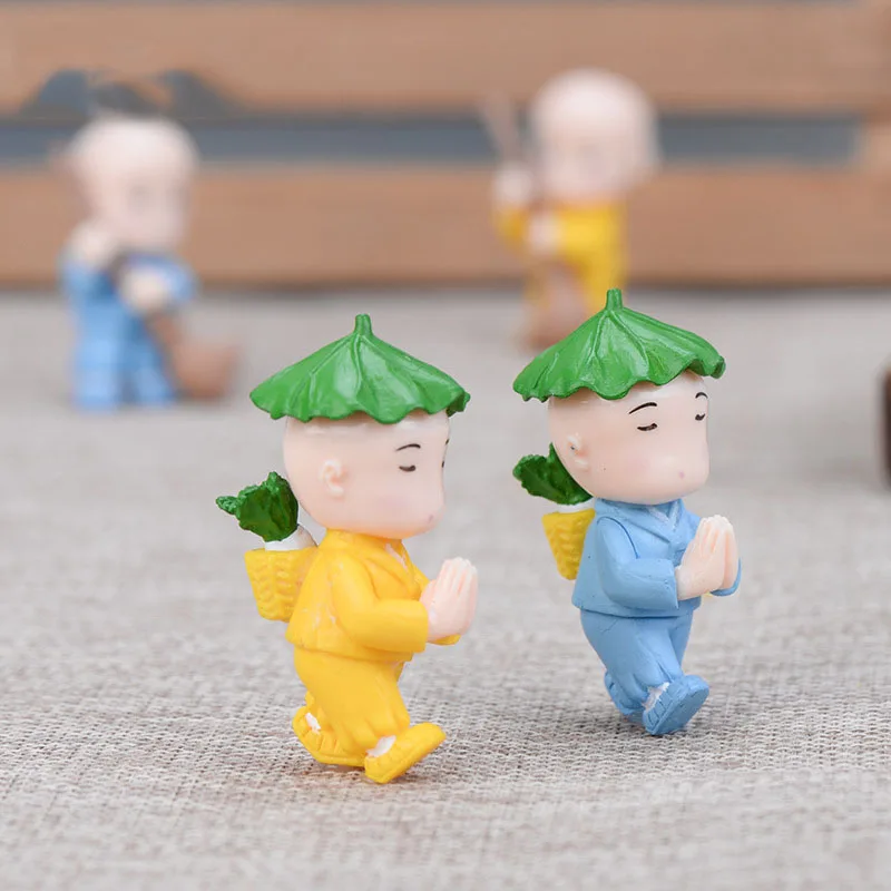 &quotКитайский кун фу&quot фигурки &quotМаленькие монахи&quot Волшебный сад миниатюрные