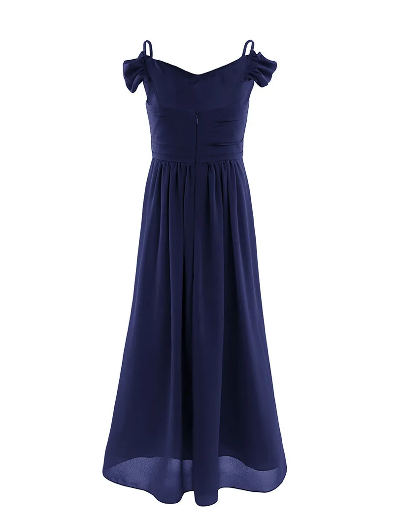 Платье iEFiEL для маленьких детей шифоновое платье с цветочным рисунком девочек