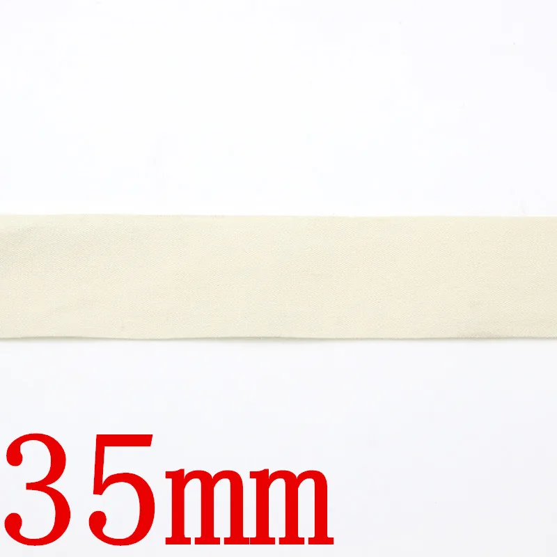 35mm 5yards Новые 10 мм 15 мм 20 мм 25 мм 30 мм 35 мм 40 мм пустые хлопковые ленты тесьма ленты DIY ремесло шитье и упаковка ткань тканевые ленты XM-46A - Цвет: 35mm 5yards