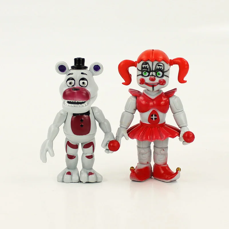 18 стилей 14 см FNAF Five Nights At Freddy's Sister расположение Funtime Фокси баллора кукла кошмар Фредди ПВХ фигурка игрушка
