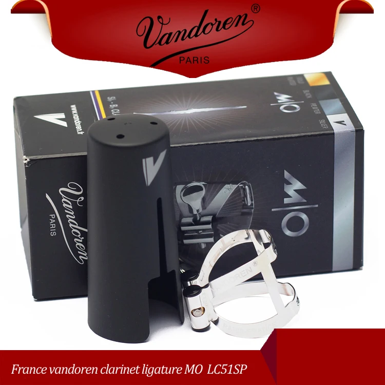 Французский кларнет vandoren Лигатура MO LC61SP металлическая с серебряным
