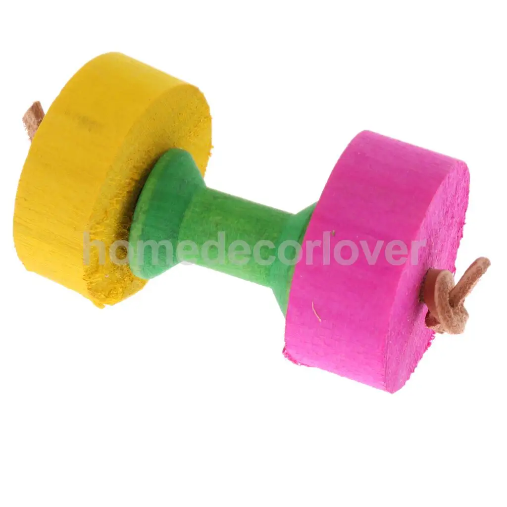 Interactive Perch Stand Toy Exercise for Parrot Birds IQ Trainning Beak | Дом и сад