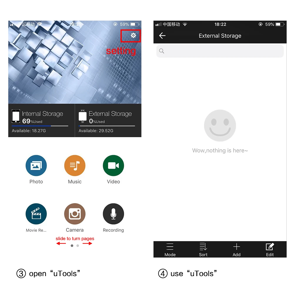 Nuiflash 3 в 1 USB флеш-накопитель для iPhone X/8/7/7plus/6/6s/5 ipad металлическая Флешка HD Memory Stick 8G 16G 32G 64G 128GFlash Driver