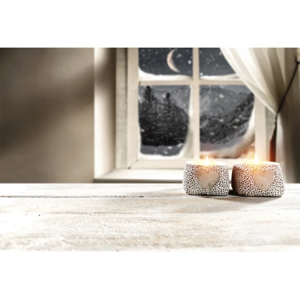 Laeacco Gray Window Curtain Planks Candle Heart Moon Pine Baby Scenic Photo Background Backdrops Photocall Studio | Электроника