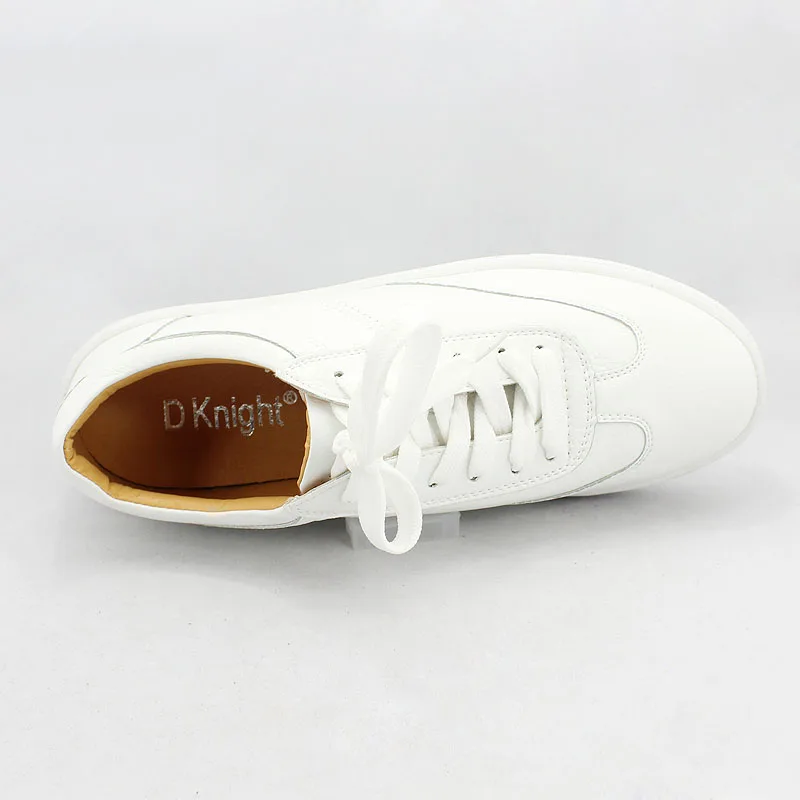 Женские повседневные туфли из натуральной кожи на шнуровке повседневная обувь