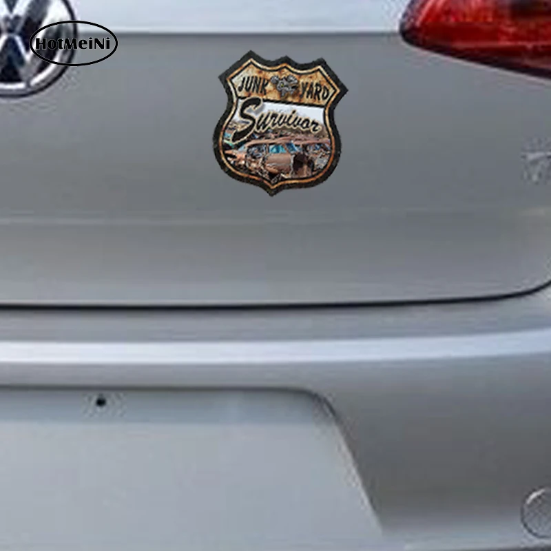 HotMeiNi автомобильный Стайлинг Route 66 мусорный двор оставшаяся в живых Автомобильная