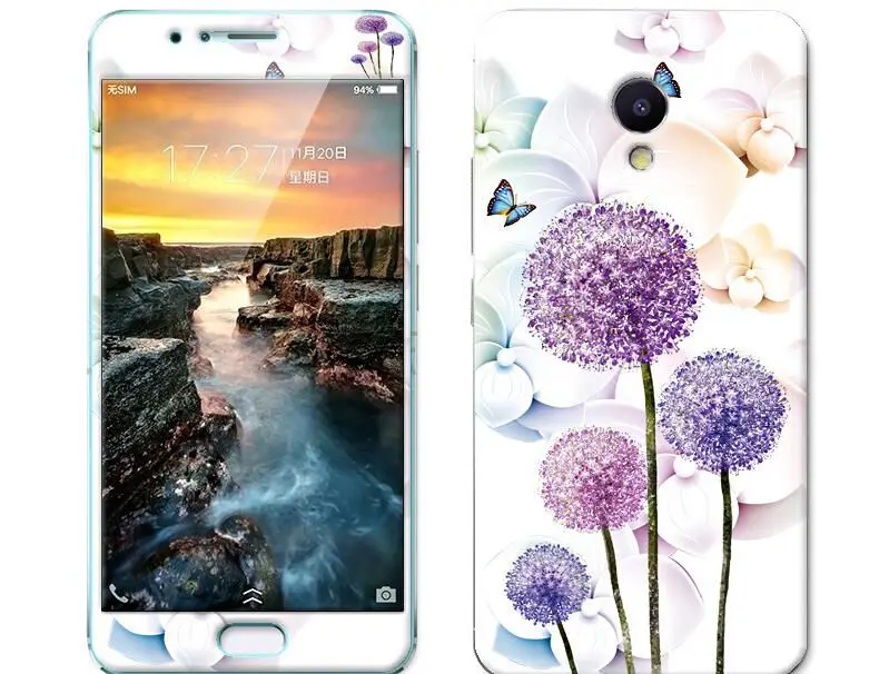 Meizu m5s чехол 360 градусов защитный ТПУ чехол+ цветной Интегрированный чехол из закаленного стекла для meizu m5s meilan 5S(5,") бренд#3088