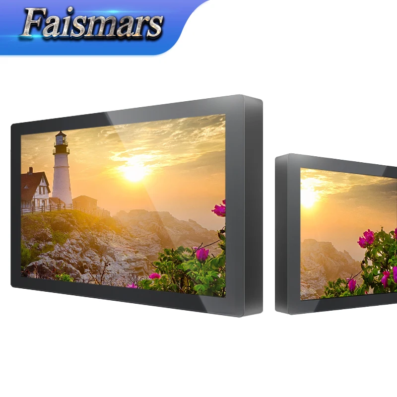 M150 E02C/Faismars 15 дюймов 1400x1050 VGA DVI Сенсорный экран монитора/15 промышленных емкостный