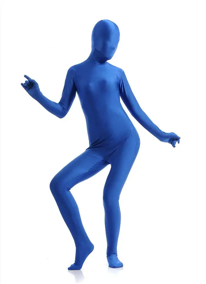 Высокое качество Zentai костюмы полный тело лайкра косплей одежда кожа костюм комбинезон костюмы на Хэллоуин Взрослый комбинезон унисекс