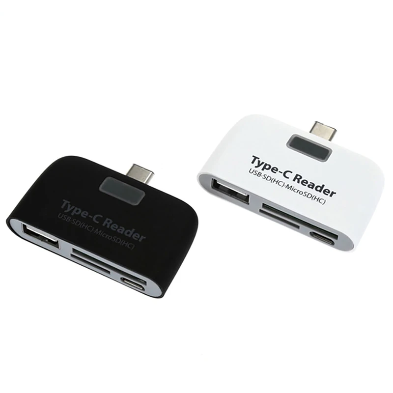 USB3.1 Type-C Card Reader USB-C to USB2.0 SD TF Micro USB Multifunction Converter for Phone Computer Date Transfer Use | Компьютеры и