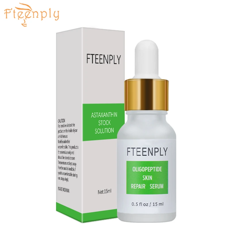 15ml FTEENPLY олигопептиды Сыворотка для лица Ремонт против старения Гиалуроновая кислота против морщин увлажняющая субстанция от угревой сыпи уход за кожей - Вес нетто: 15ml