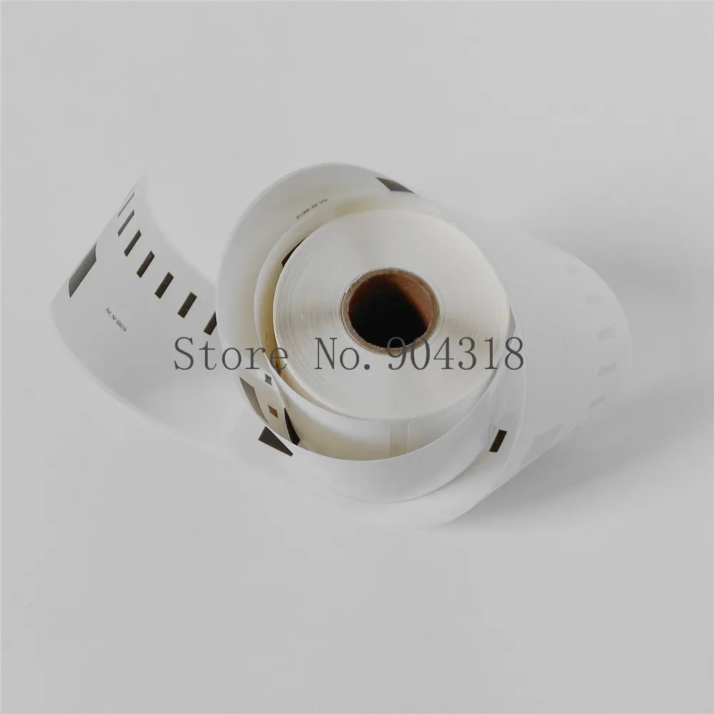 2 x рулона Dymo 99014 Dymo99014 Совместимые Этикетки 100% совместимый с LabelWriter 400 450 Turbo|turbo turbo