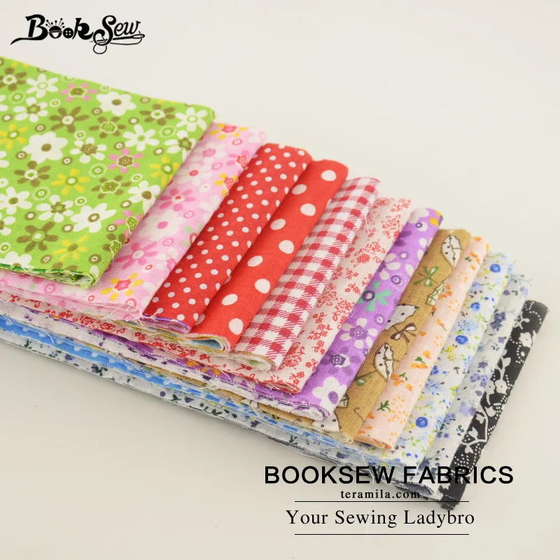 Booksew 84PCS/ Lot 9CMx50CM Cotton Plain Fabric Jelly Rolls Strip Mixed Color No Repeat Quilting Patchwork Home Textile Tissue