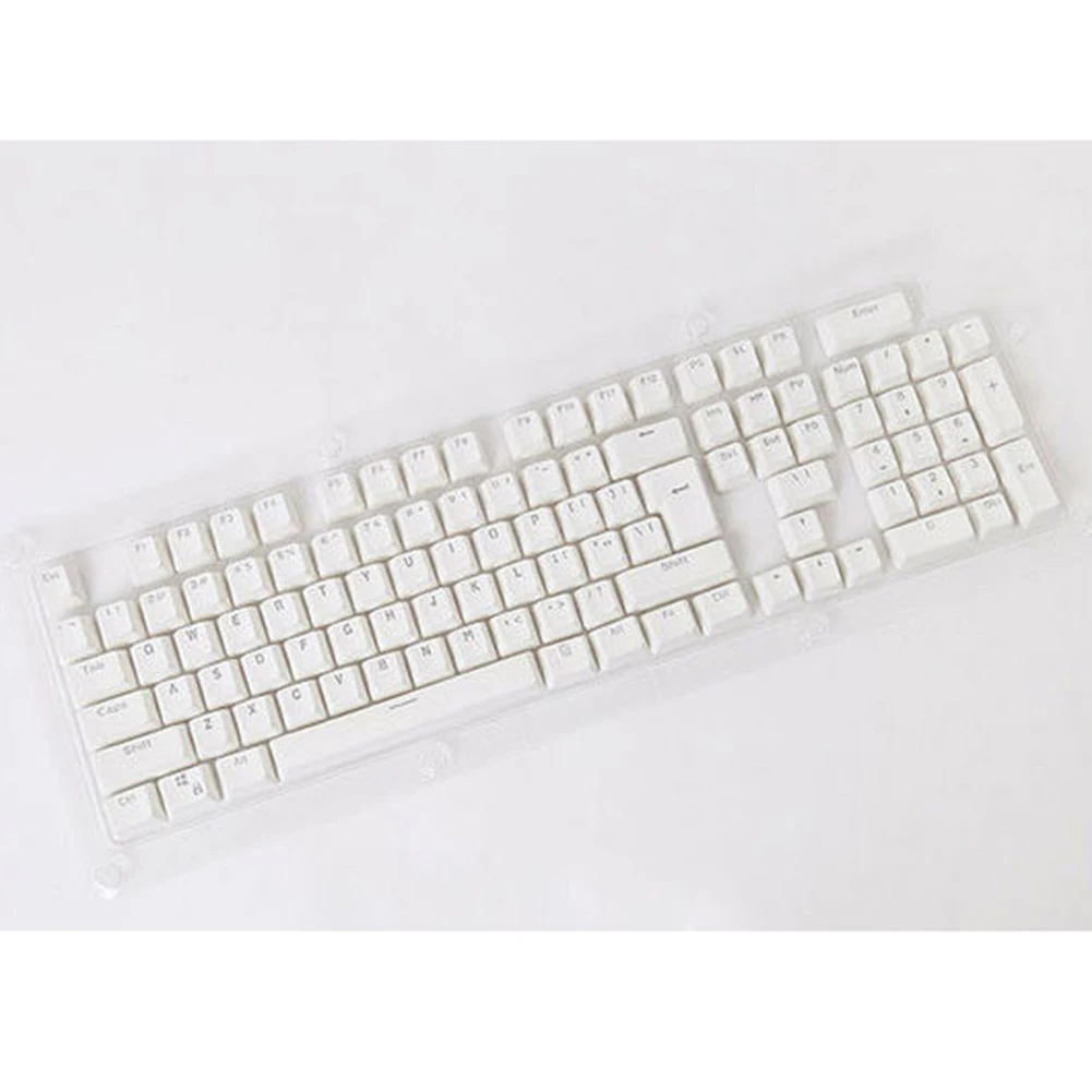 Doubleshot PBT пробел 104 колпачки с подсветкой для Механическая клавиатура Cherry MX
