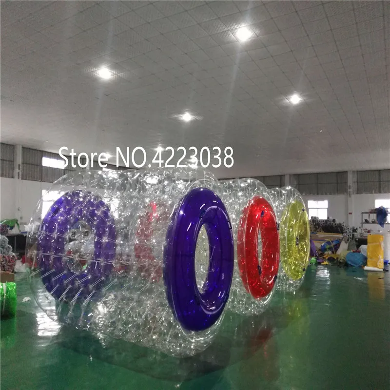 Надувной водный ролик шарик для водных прогулок шар игр игрушка Бесплатный насос