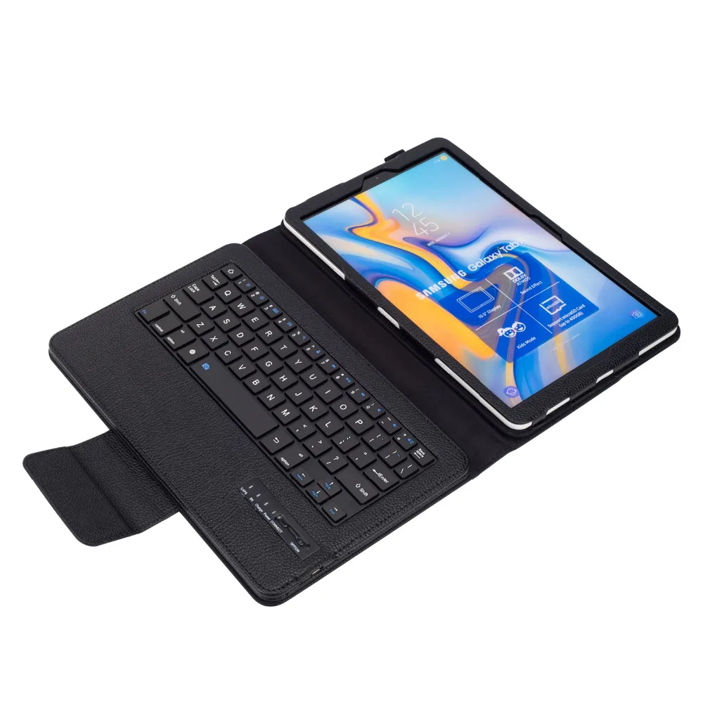 Чехол подставка из искусственной кожи для Samsung Galaxy Tab A 10 5 T590 T595 T597|Чехлы планшетов