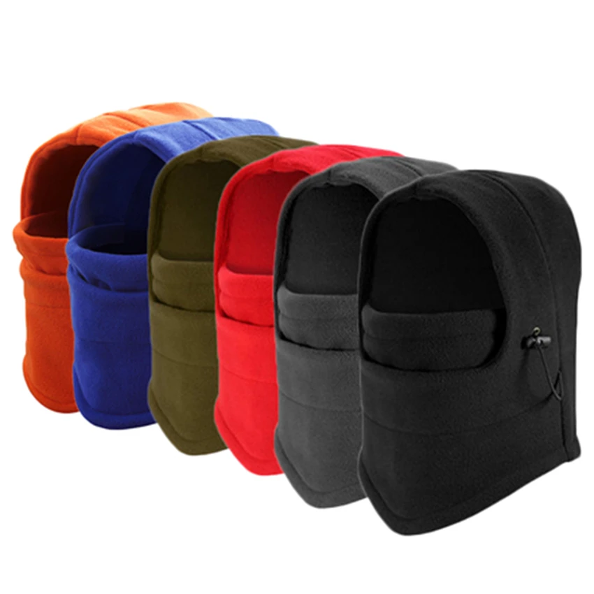 2 шт./лот новинка термальная флисовая Лыжная Балаклава шапка для велосипеда