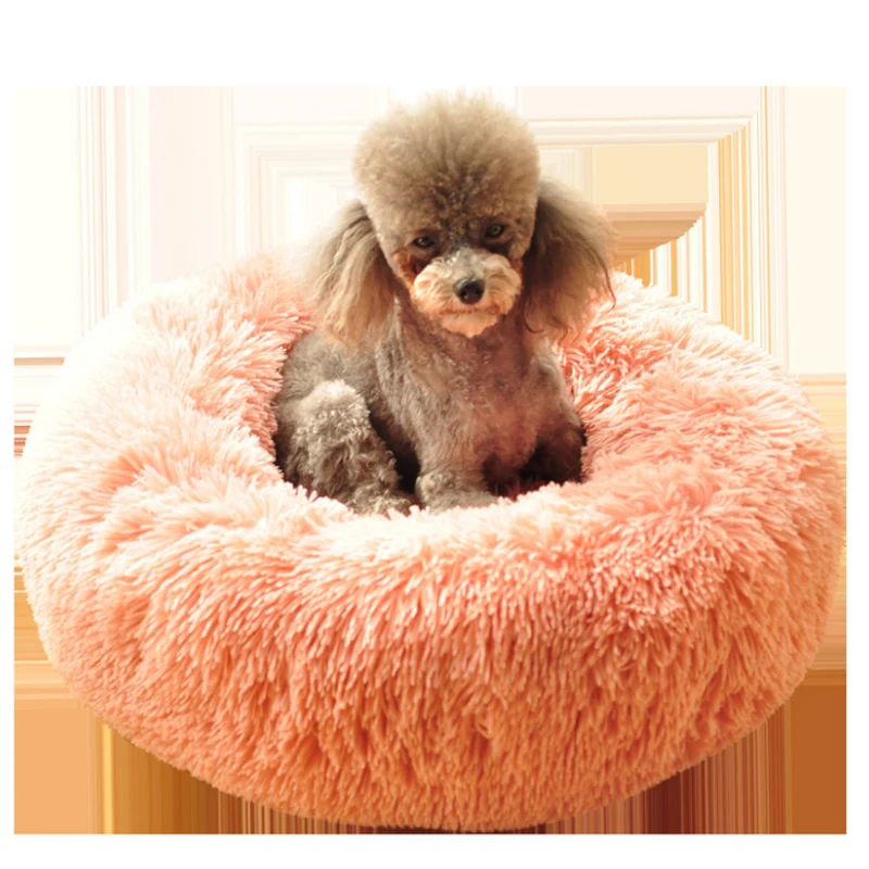 Pet наполнитель для кошачьего туалета зимние теплые кошка спальный мешок кровать собаки круглый глубокого сна наполнитель для кошачьего туалета Чихуахуа маленькая собака питомник зоотовары для щенков