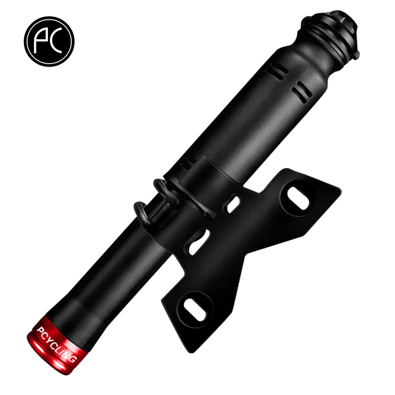 Портативный велосипедный мини насос PCycling ручной воздушный для езды на