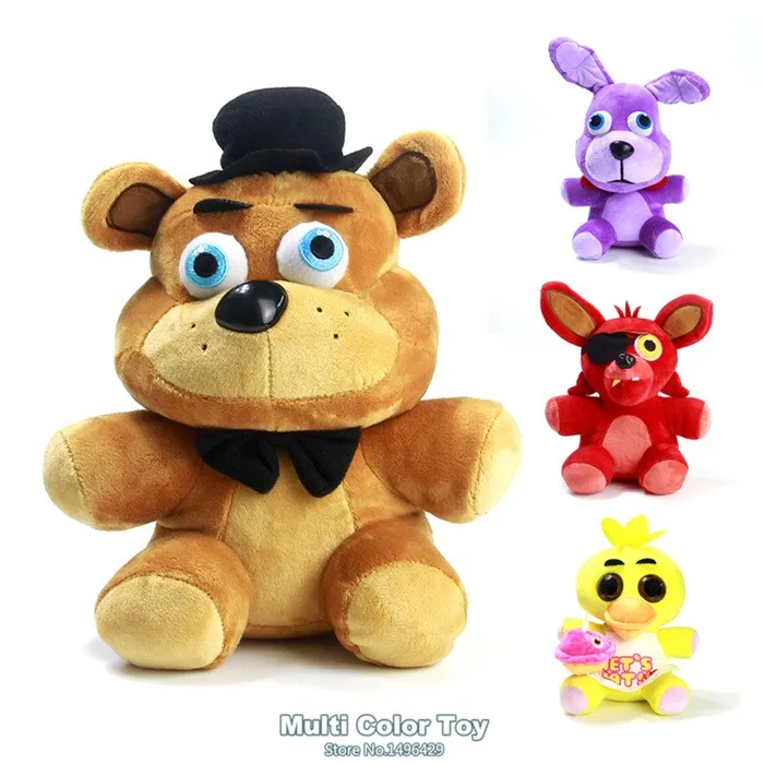 25~ 30 см Five Nights at Freddy's FNAF 4 Фредди игрушки Бонни и Чика Фокси шар мальчик Джокер Фигурка Статуя мягкая плюшевая кукла игрушка