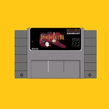 Сохранить файл 46 Pin 16 бит NTSC картридж для игры Final Fantasy 3|16 bit|16 bit game