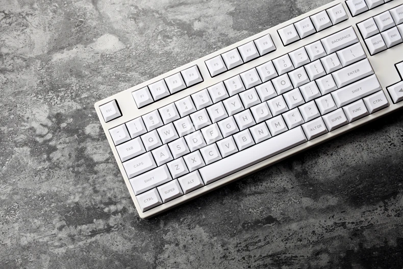 Dsa pbt Топ напечатанные легенды белый серый шрифт колпачки лазерные гравированные