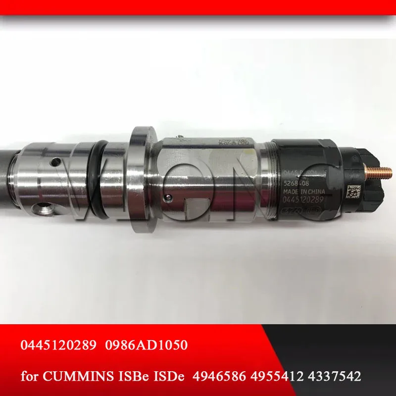 Genuine Common rail injector 0445120289 / 0 445 120 289 5268408 for CUMMINS ISBe ISDe 4946586 4955412 4337542 | Автомобили и