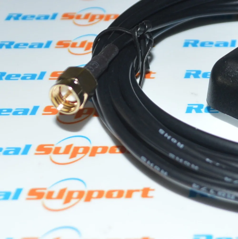 Brand New Auto DVD 1575.42MHz SMA male Connector GPS Active Remote Antenna Aerial 3 Meters Length | Электроника