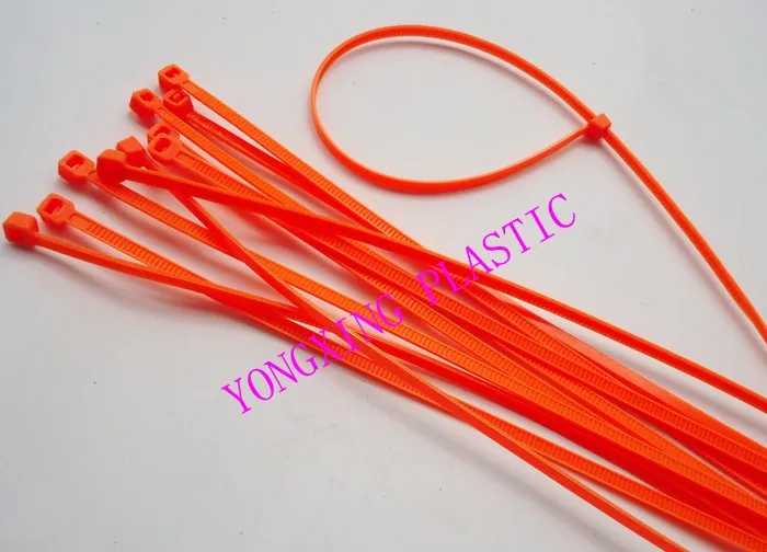 200 шт./пакет кабельные стяжки 2,0x150 самоблокирующийся nylon66 94V-2 стяжку orange цвет