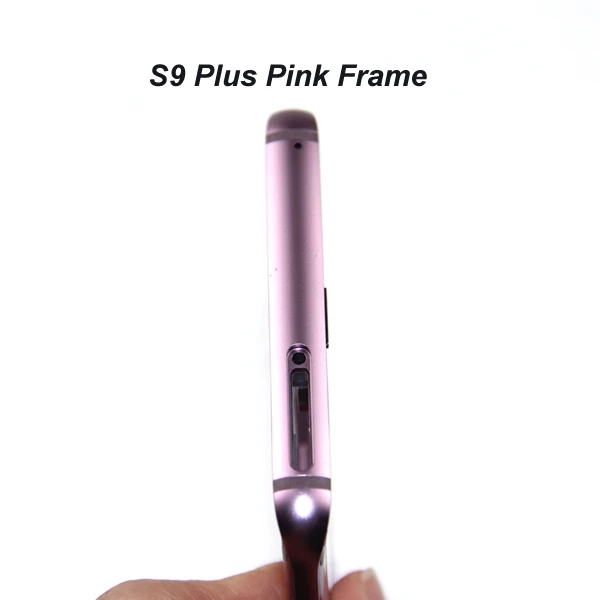 S9 Plus Pink Frame 2960*1440 супер Amoled lcd с рамкой для SAMSUNG Galaxy S9 дисплей S9+ Plus G960 G965 сенсорный экран дигитайзер - Цвет: S9 Plus Pink Frame