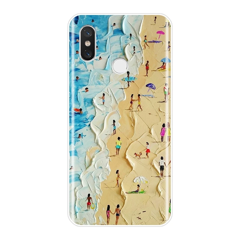 Чехол для Xiaomi Mi 5 5C 5S 5X 6 6X Plus мягкий силиконовый чехол-накладка A1 A2 Lite 8 SE | Мобильные