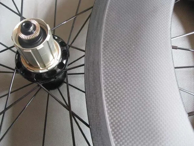 Powerway R36 Ceramic bearing hub with full Carbon Wheels 38mm/50mm/60mm/88mm deep Tubular/Clincher Racing/Road Bike Wheelset | Спорт и
