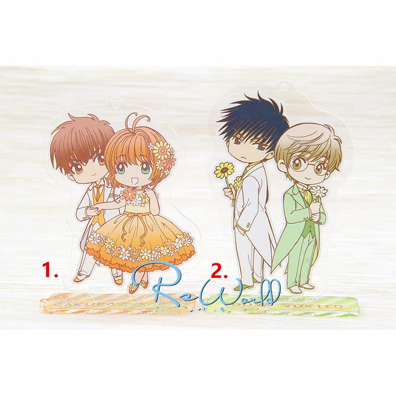 1 шт. 10 см SAKURA Card Captor Sakura TOMOYO Li Syaoran Kinomoto Yukito Yukisiro Брелок с подвеской