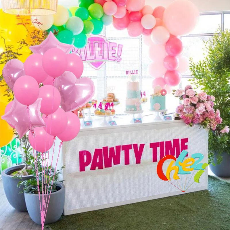 14 шт. 12 дюймов 18 Multi Air Фольга воздушные шары с днем День Рождения Декоративные